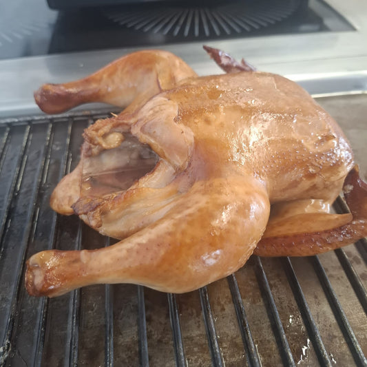 Heißgeräuchertes Hähnchen